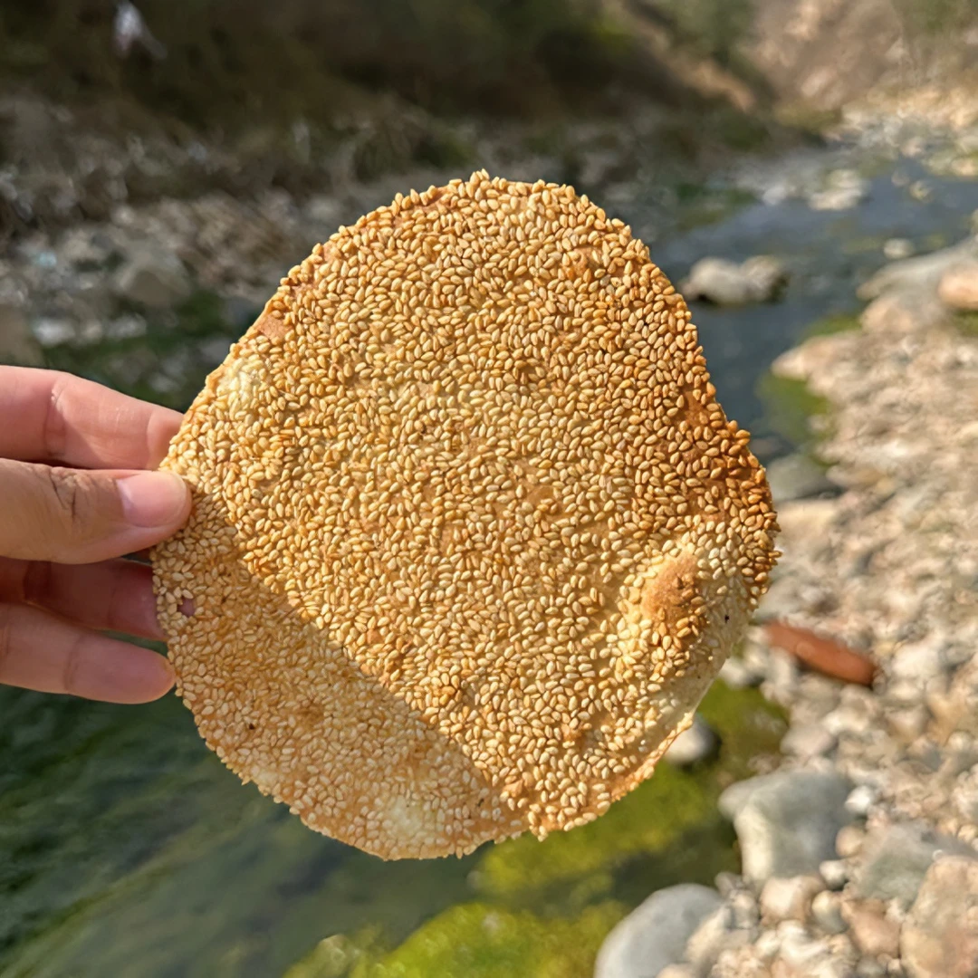 川里烧饼不放油不放糖地方特产办公室零食