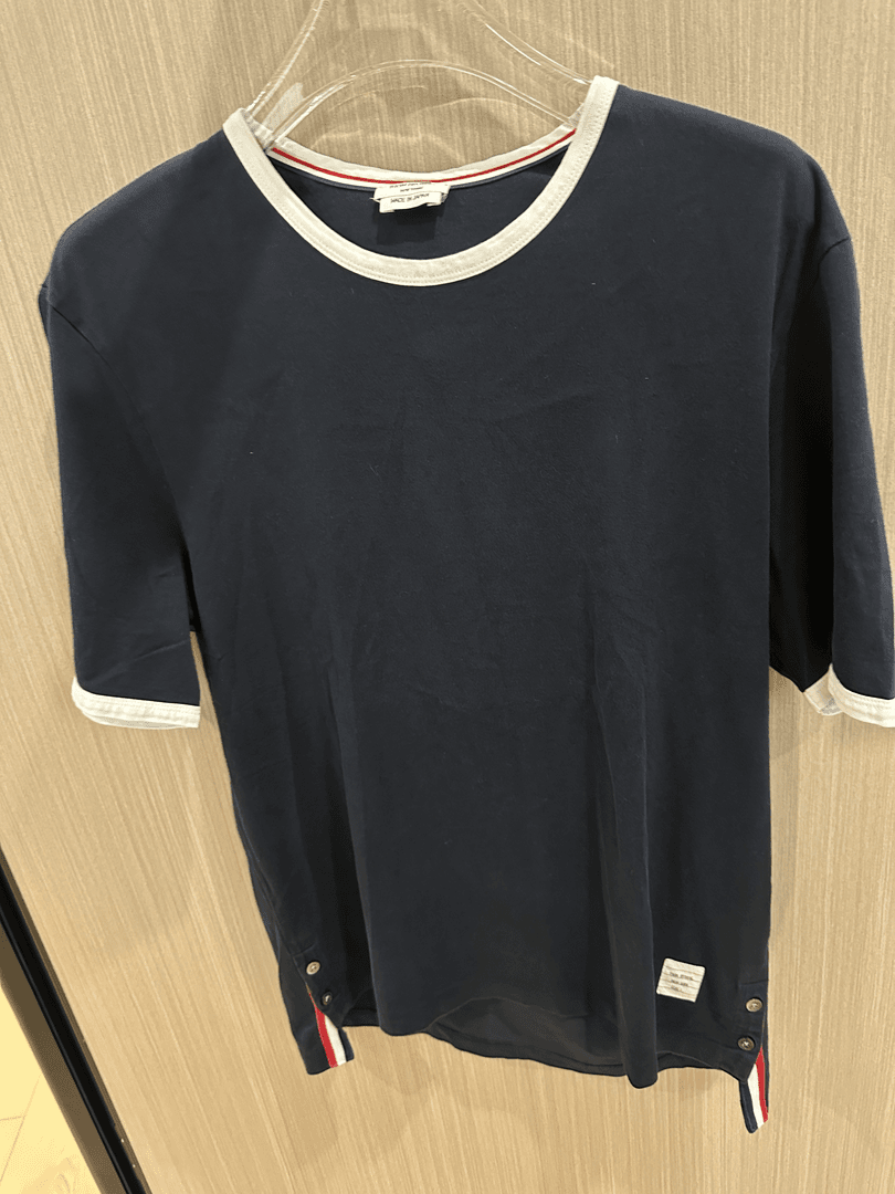 0615Thom Browne短袖/1码/衣长67 72 胸围48肩宽45/99新
