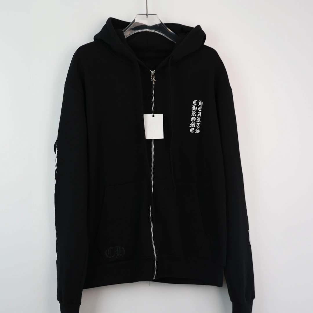 全新未使用 Chrome Hearts/克罗心 字母印花衣长70胸围62肩宽56