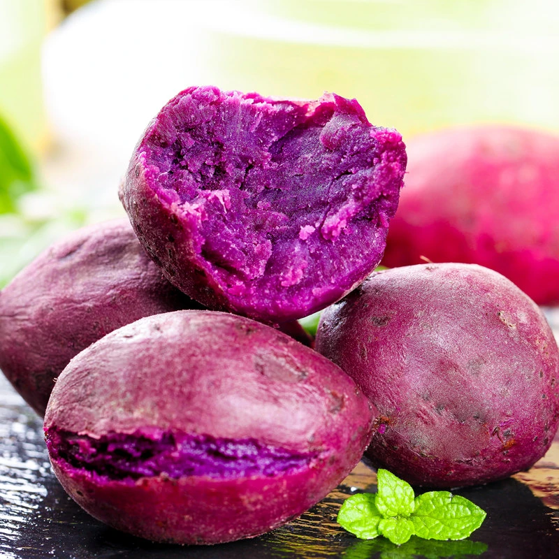 【现挖现发】湖北新鲜紫薯紫罗兰紫薯沙地紫薯5斤