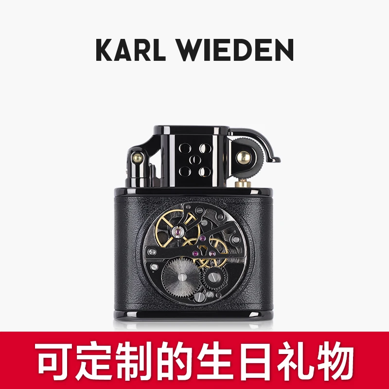 KW卡尔威登打火机生日礼物送老公送男友可私人手工定制防风打火机