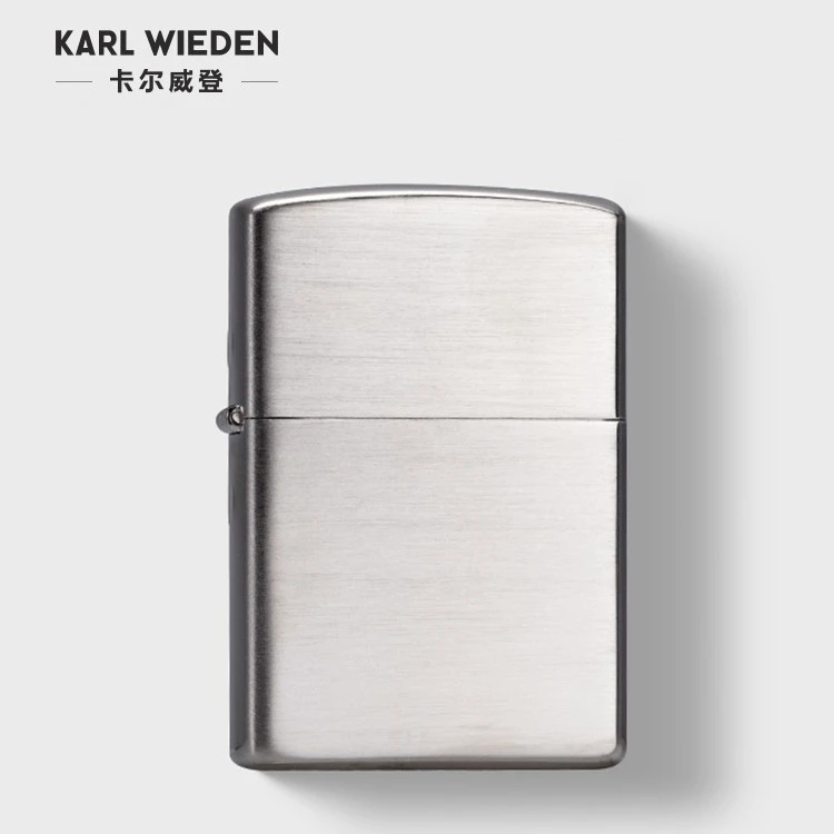 KW卡尔威登煤油打火机纯银男朋友防风火机送老公生日礼物