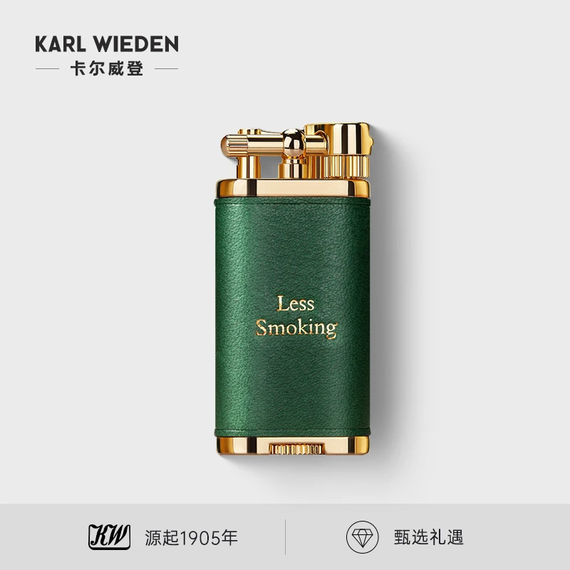 KW卡尔威登创意煤油火机手工送男友高档颜值定制真金烫金复古k596