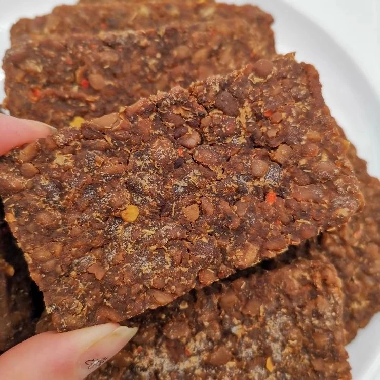 云南德宏美食特产美食 德宏傣族干豆豉饼 豆豉干 香臭味浓郁 包邮