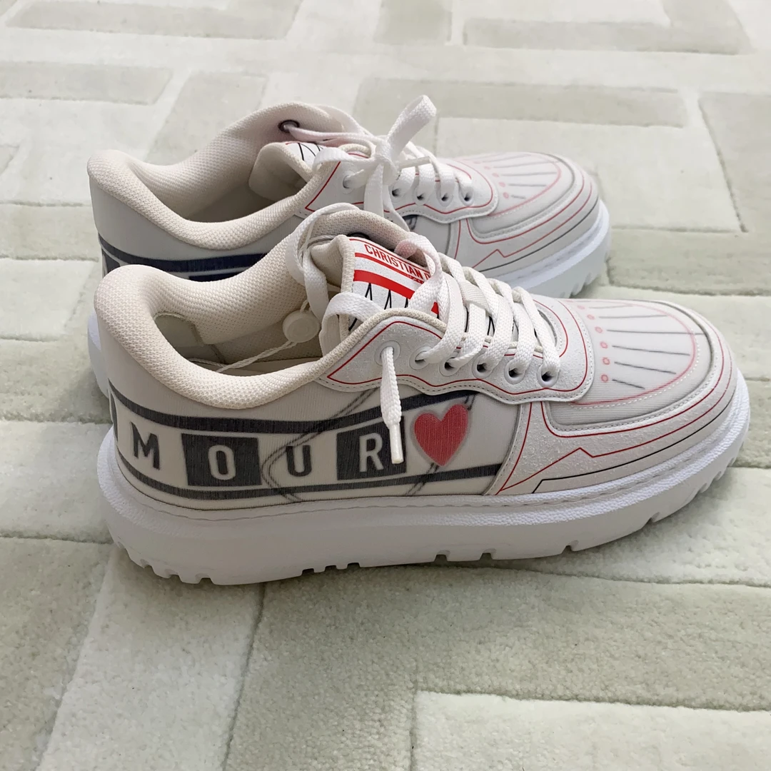 95新 DIOR/迪奥 麦殿/麂皮情人节限定板鞋38码/241116DXSGD01