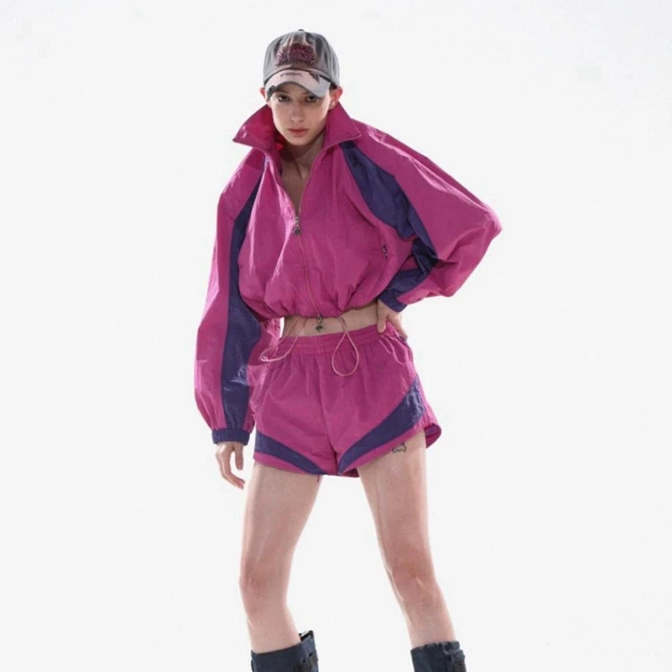 THE GOD PARTICLE 春夏新款时尚百搭TGP宽松格纹羊毛廓形衬衫包邮