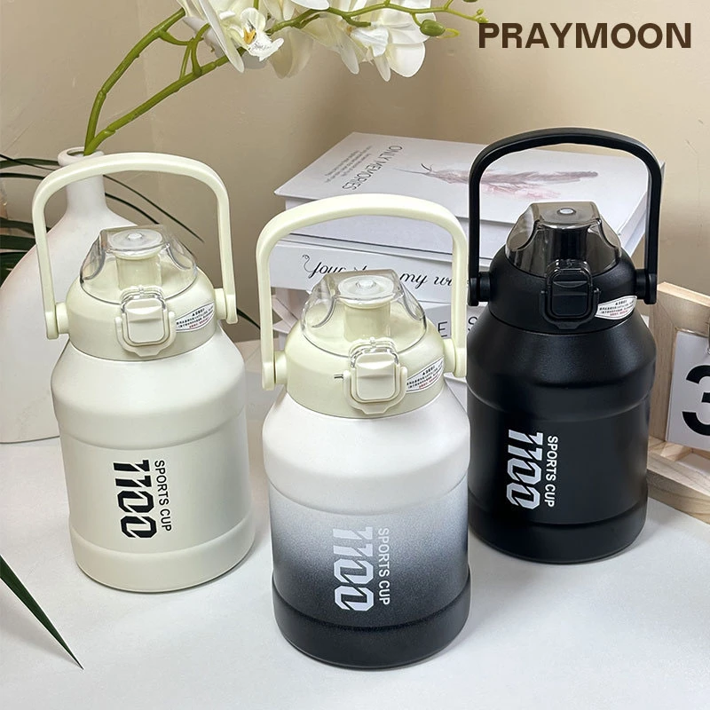 大容量保温吨吨桶不锈钢保温保冷水杯户外吸管便携运动健身保温杯