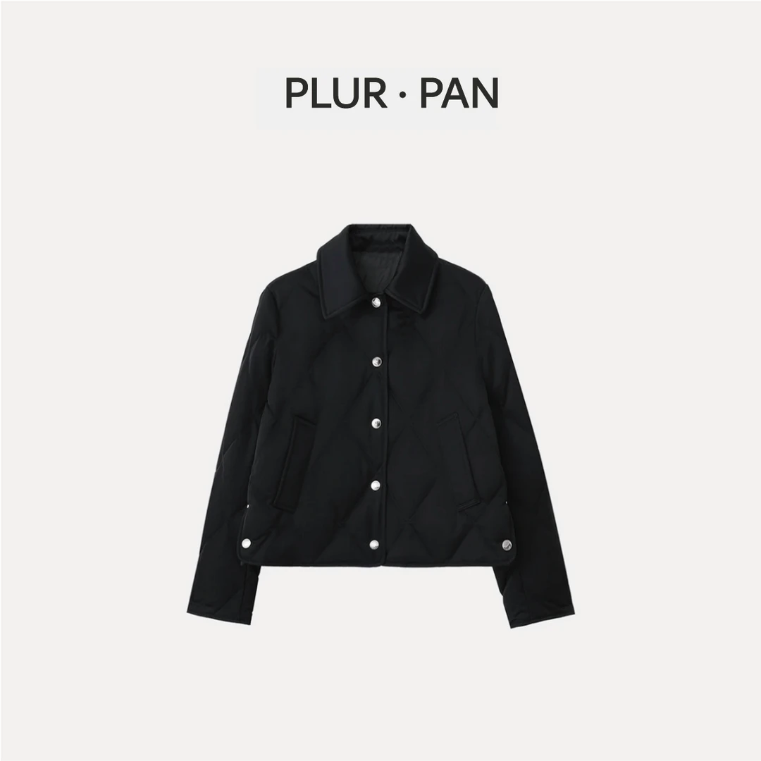 PLUR·PAN高级意式棱纹鹅绒服外套 170