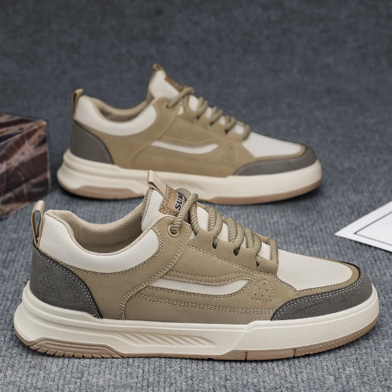 回力新男鞋2023秋冬季新款时尚休闲板鞋男款皮面防水潮流运动鞋子