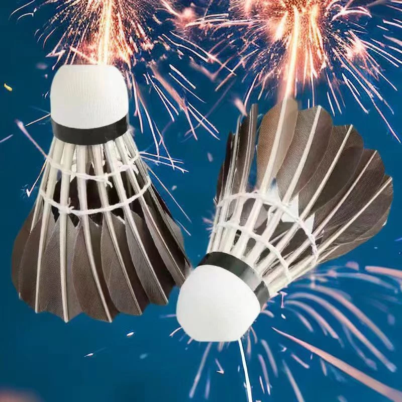 羽毛球耐打3个装耐打羽毛球黑色训练专用高强度用球室外妈妈室内