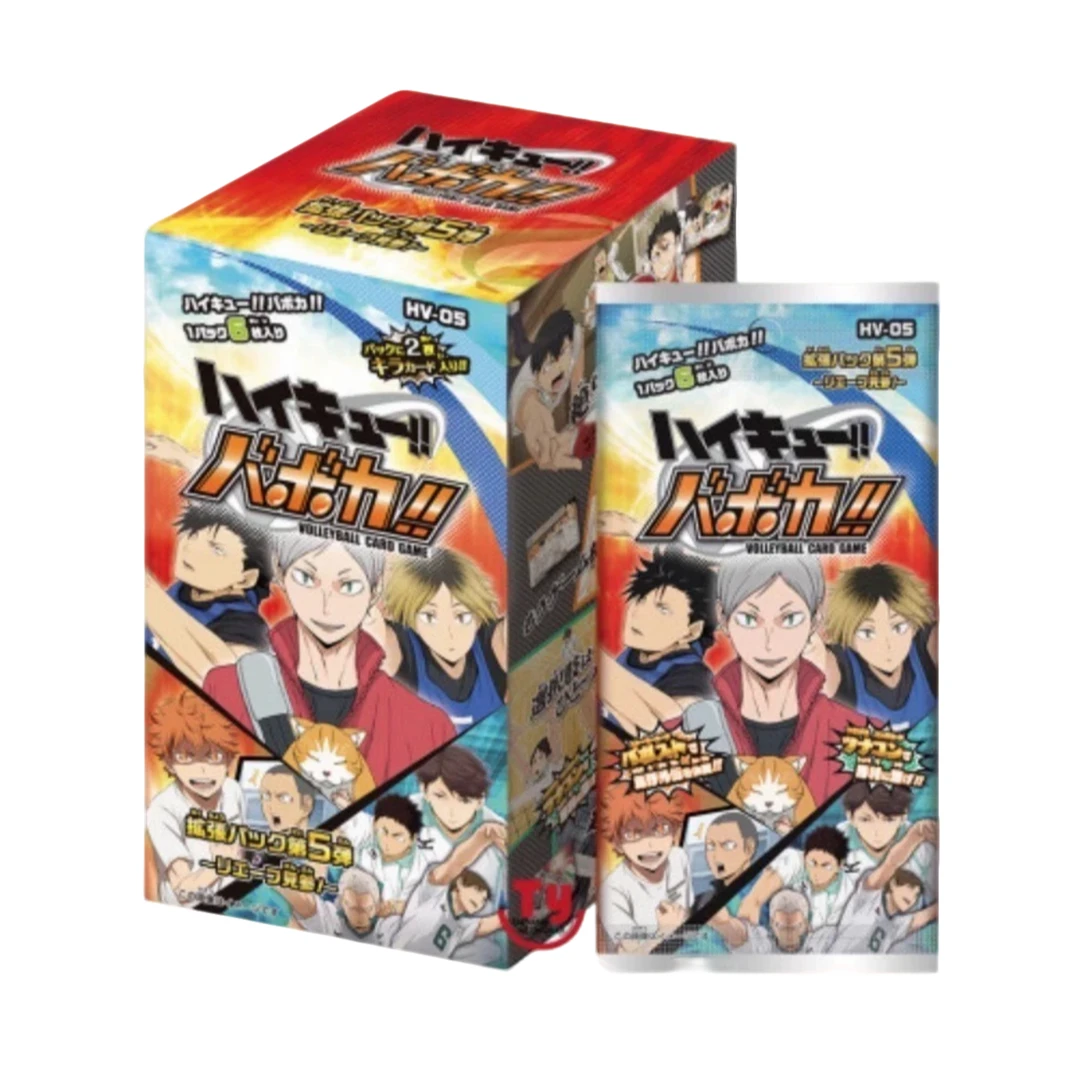【拆袋】《排球少年》对战卡第5弹韩版再贩正版授权卡牌盲盒(代拆)