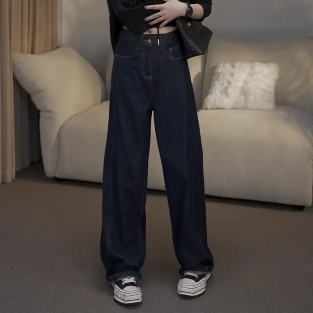 JW/静稳2024秋季时尚新款潮流小众设计师款女装纯色休闲裤8882305
