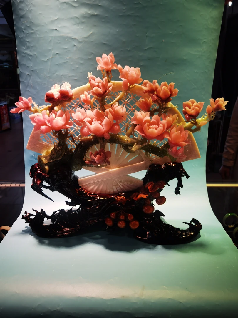 天然花玉，玉兰富贵