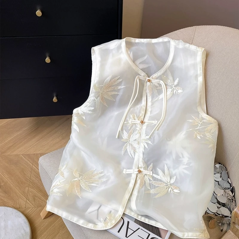 【编码下单孤品女装】传统中国风马甲