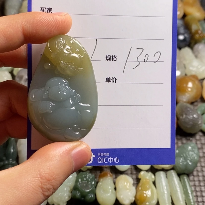 【闪购商品】和田玉挂件未镶嵌黑*