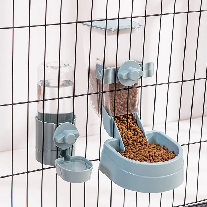 猫宠物用品全套挂式自动喂水器喂食器狗狗喝水器猫咪饮水机饮水器