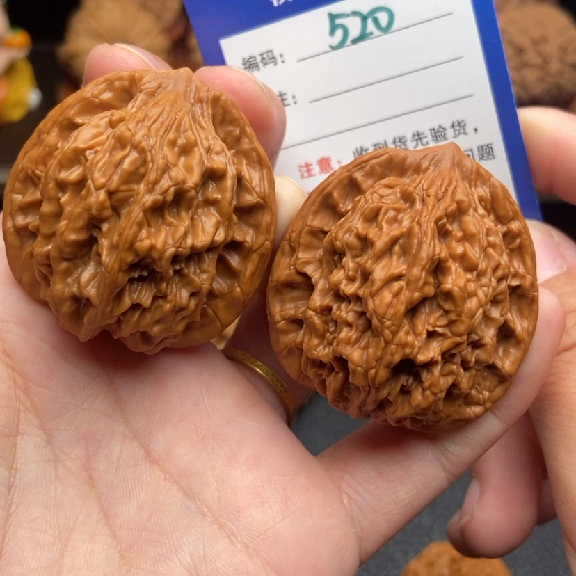 【闪购商品】文玩核桃把件40+虎头520