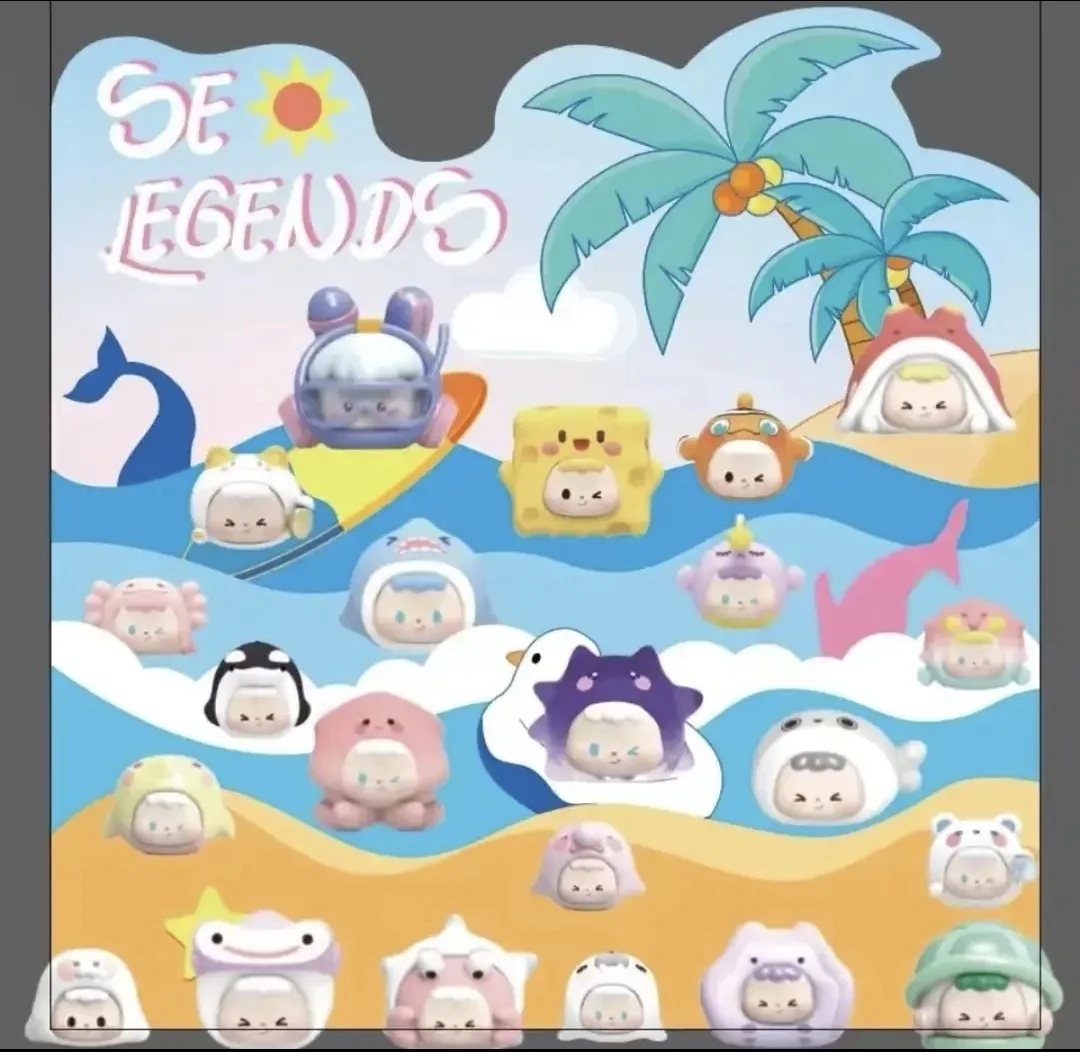 zozo二代左左海洋奇遇系列 盲盒手办