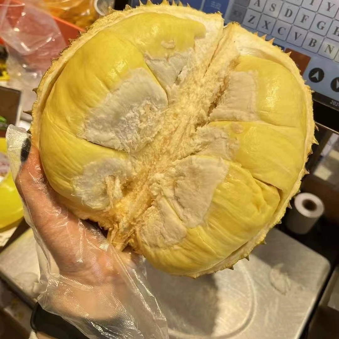 ②泰国纯树熟金枕榴莲  一物一拍榴莲同城配