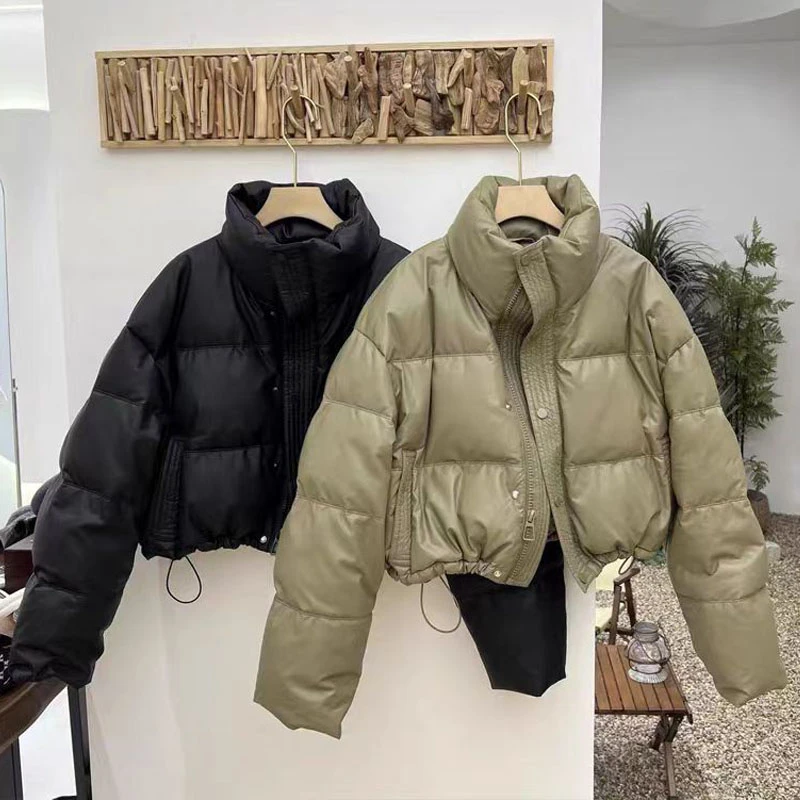 【新品羽绒服】新款韩版冬季爆款面包女短款羽绒宽松百搭显瘦外套