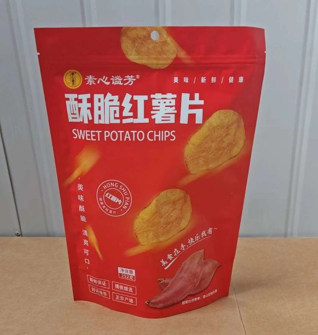素心谧芳酥脆鲜切红薯脆片/252g/袋