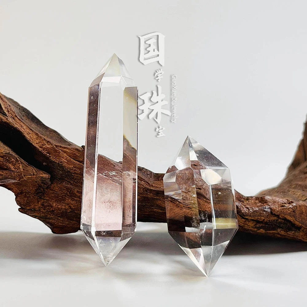 【国学珠宝】多样性大小发一个柱天然高维水晶六棱柱水晶柱消磁净化