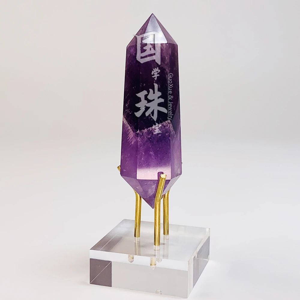 【国学珠宝】风和水摆件行运球转和运摆台天然水晶体书桌书房办公