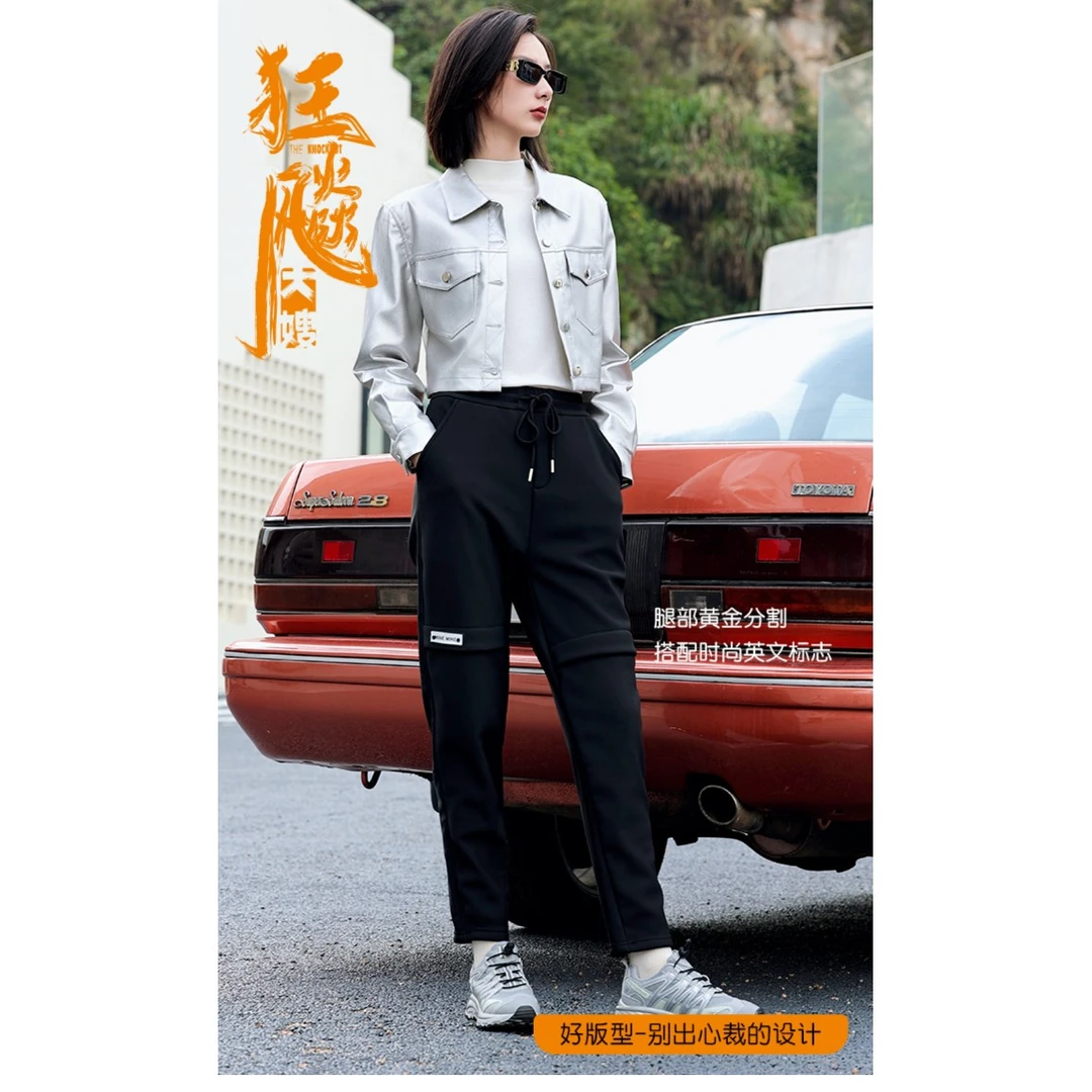 门店价589狂飙大嫂情侣系列六防黑金沸腾雪地越野工装裤！-挂23188