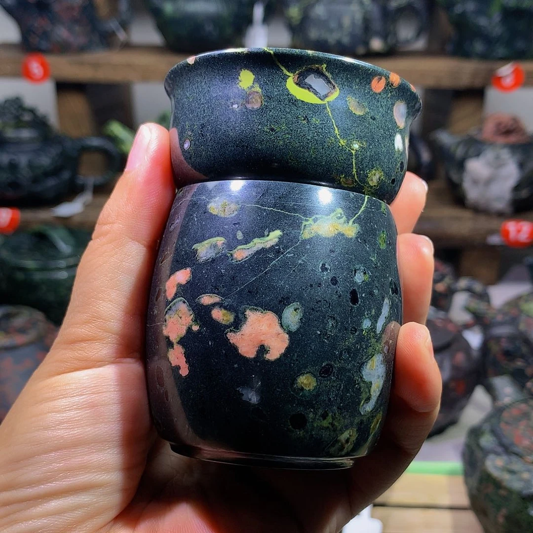酷*僧石材梅花玉安山玉