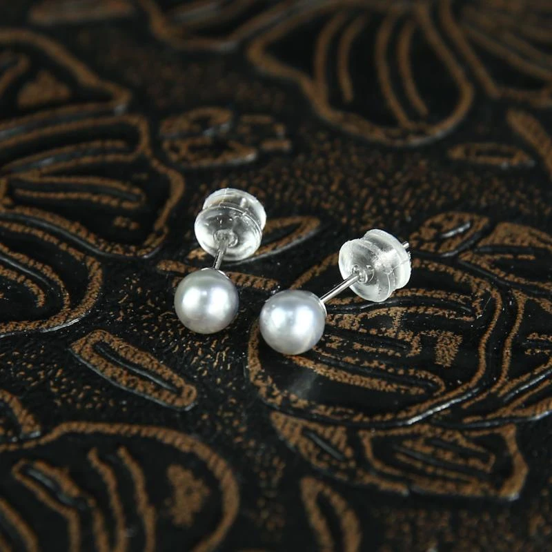 【香掌柜】海水真多麻珍珠耳钉（发一件）