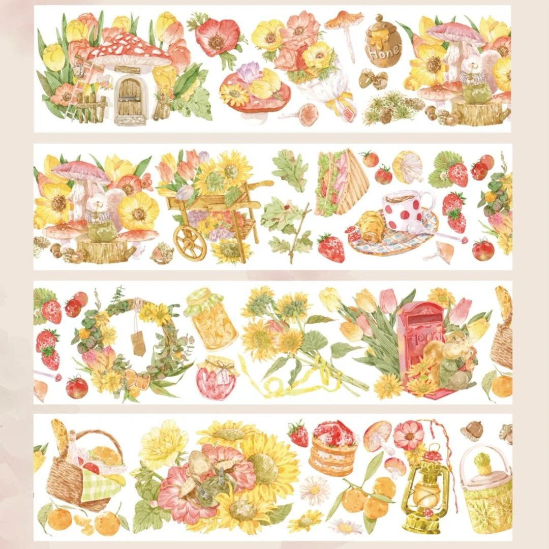 【花柒所现货上新分装可爱风】手账胶带 | 一循环分装[满68包邮]