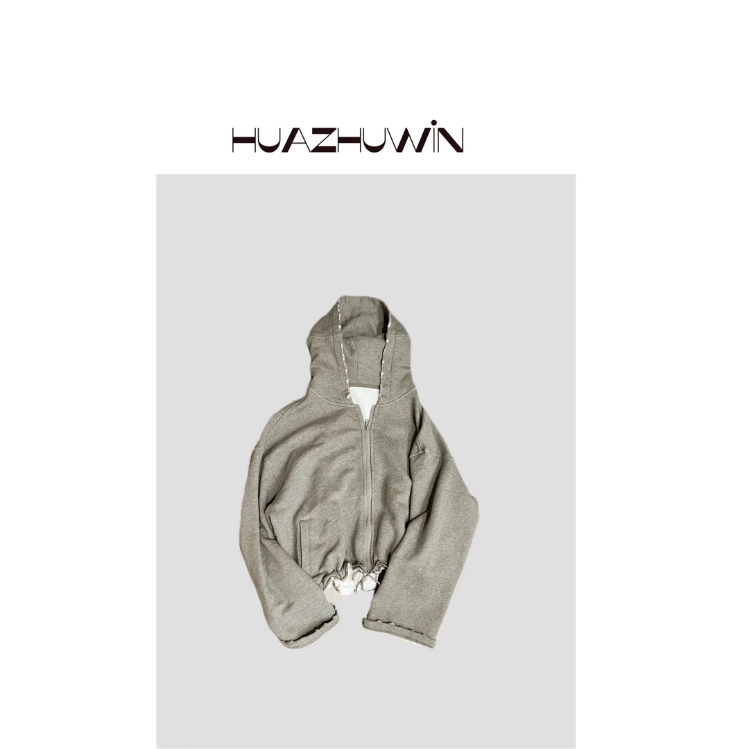 HZ-欧货重工做旧连帽加厚卫衣