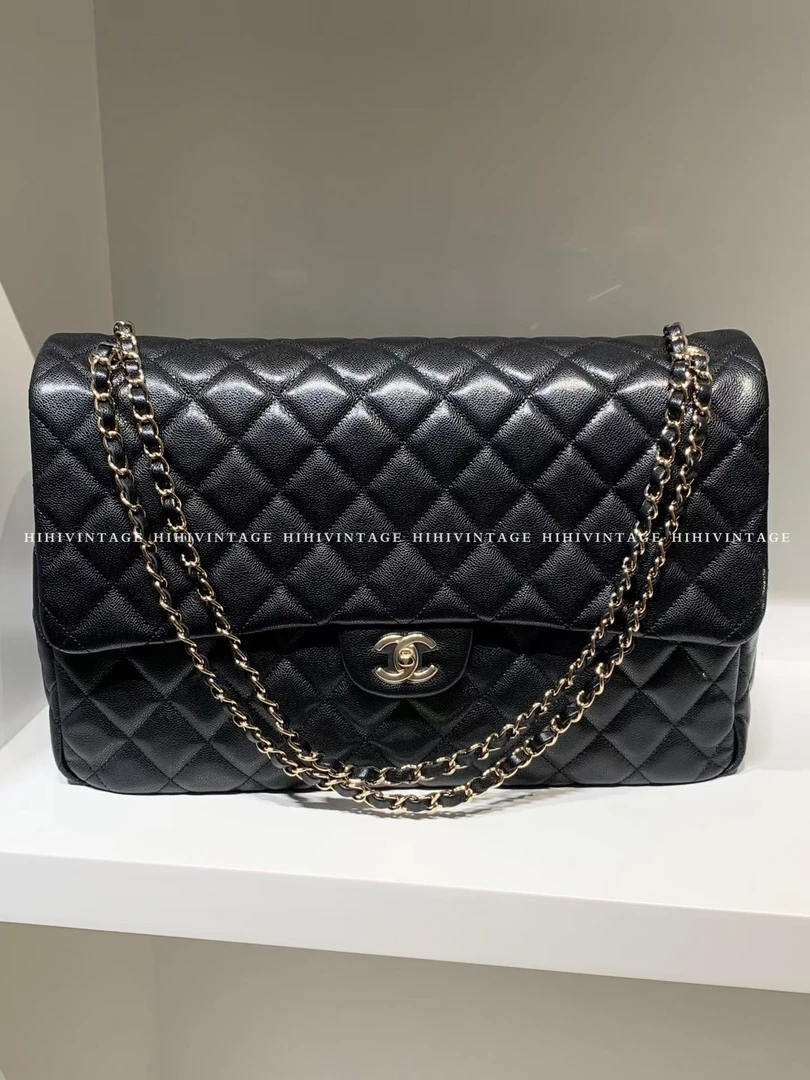 全新未使用 Chanel/香奈儿 24C黑金鱼子酱油蜡机场XL芯片6924162