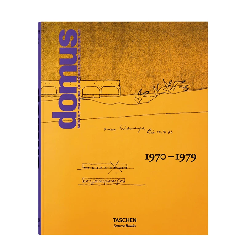 【TASCHEN】多莫斯设计 1970–1979 domus 1970–1979 进口原版英文综