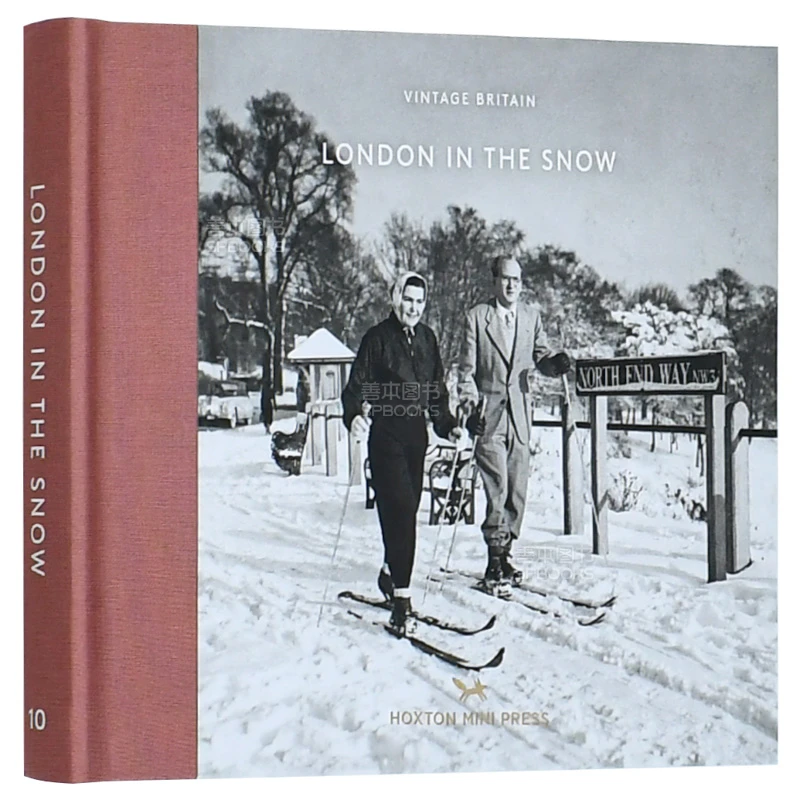 【复古英国系列10】雪中的伦敦1930-1970摄影集 London In