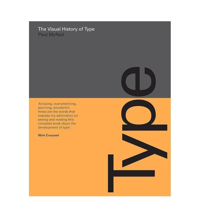 The Visual History of Type，字体视觉历史 英文原版艺术字体设