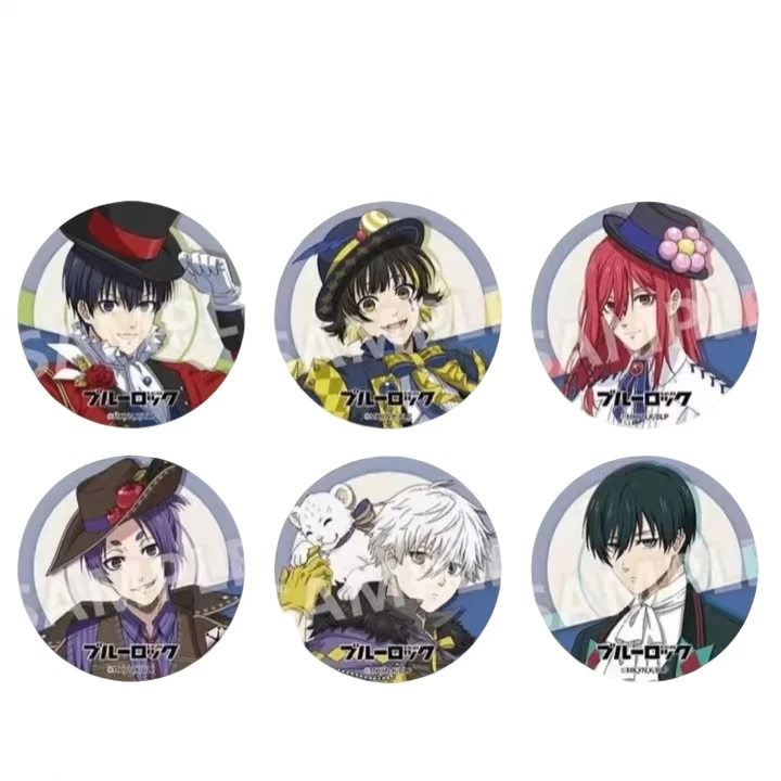 《日谷》蓝色监狱马戏团吧唧徽章