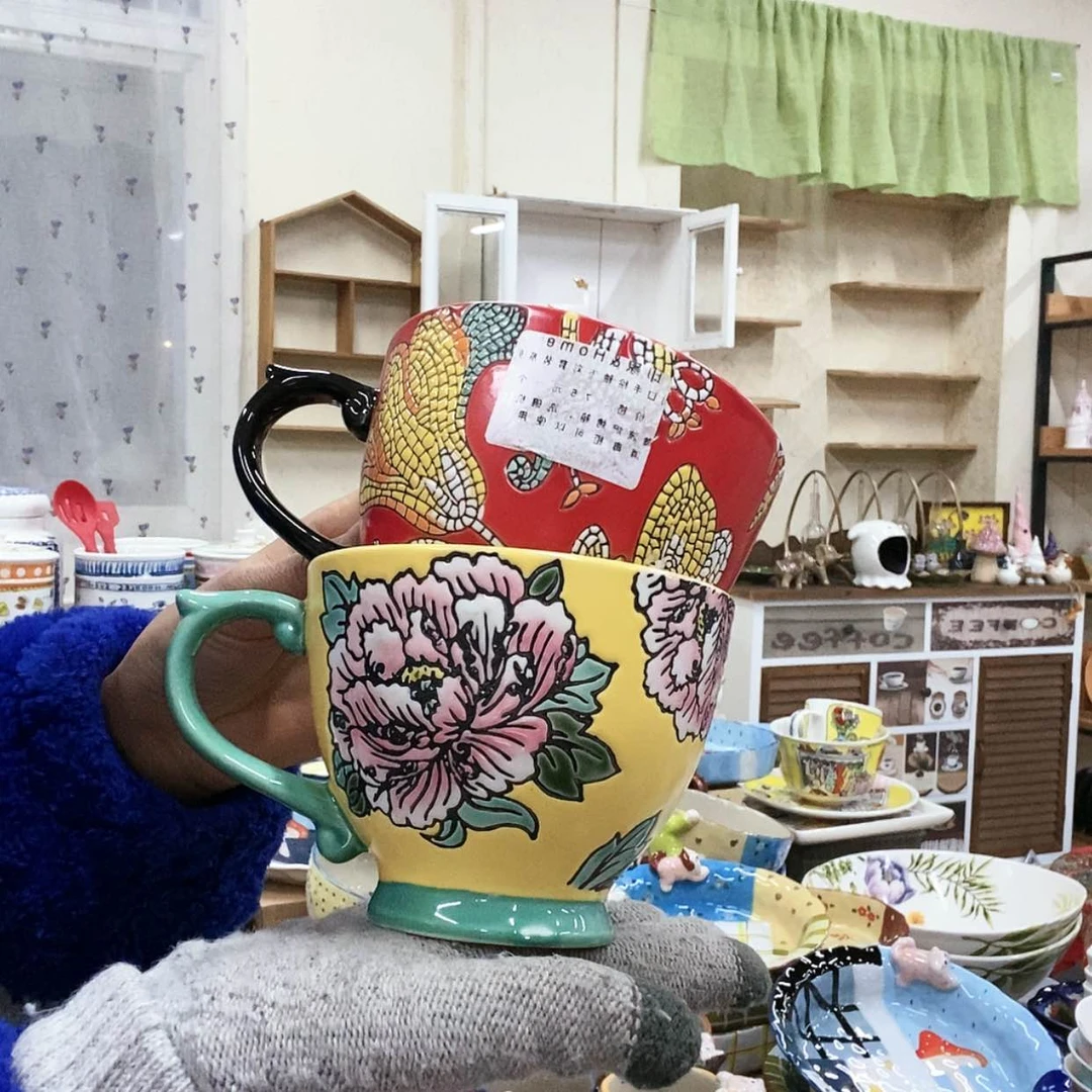 【闪购商品】瓷盘五*杯