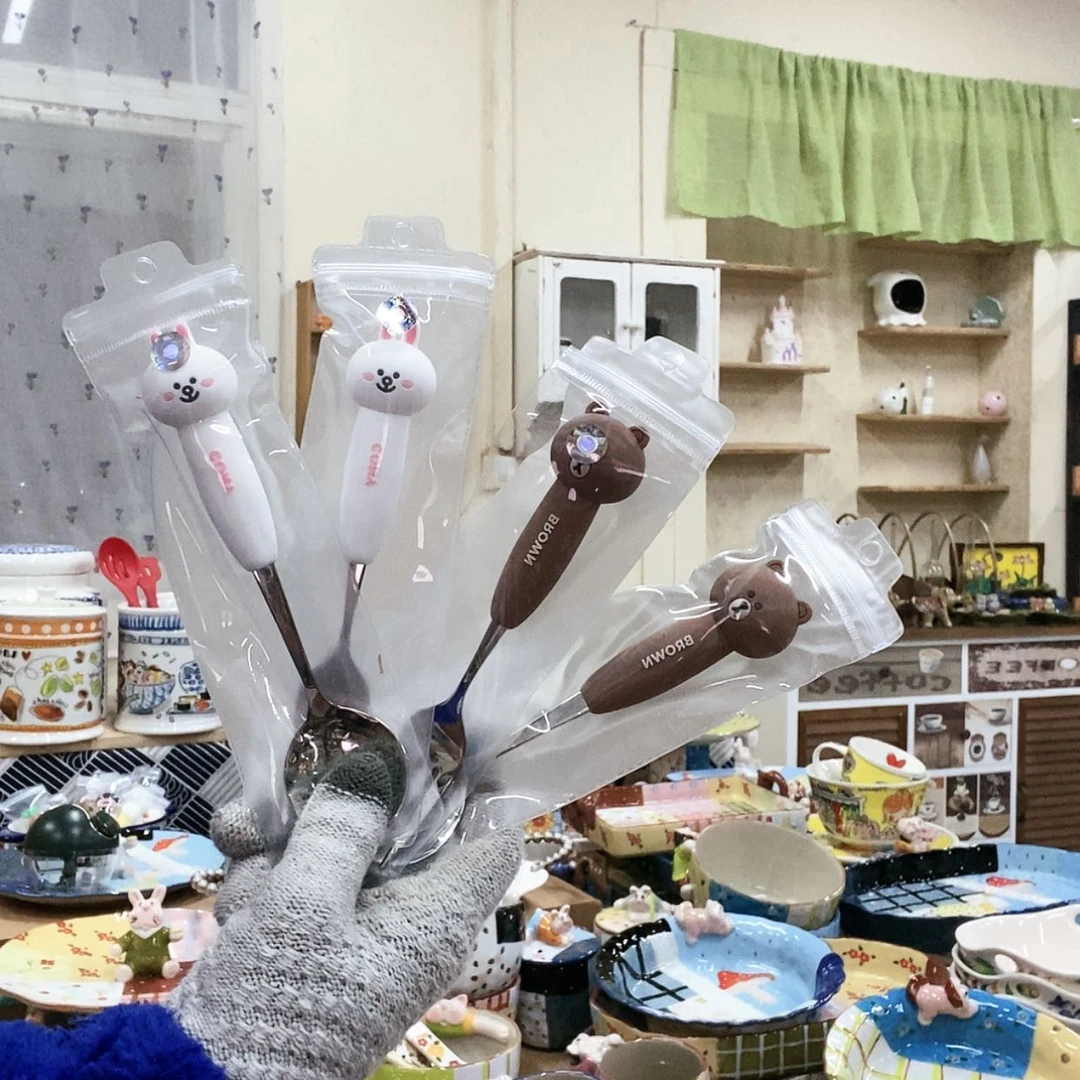 【闪购商品】瓷盘h****l勺子