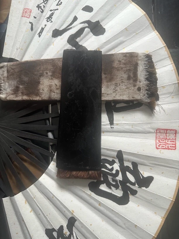 大漆牛尾刷手工制作长20宽7公分户外随身小工具
