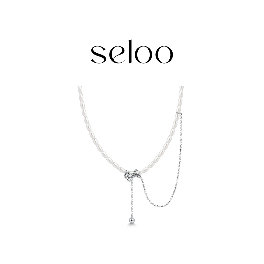 铜合金项链 SE405X618贝珠流苏项链