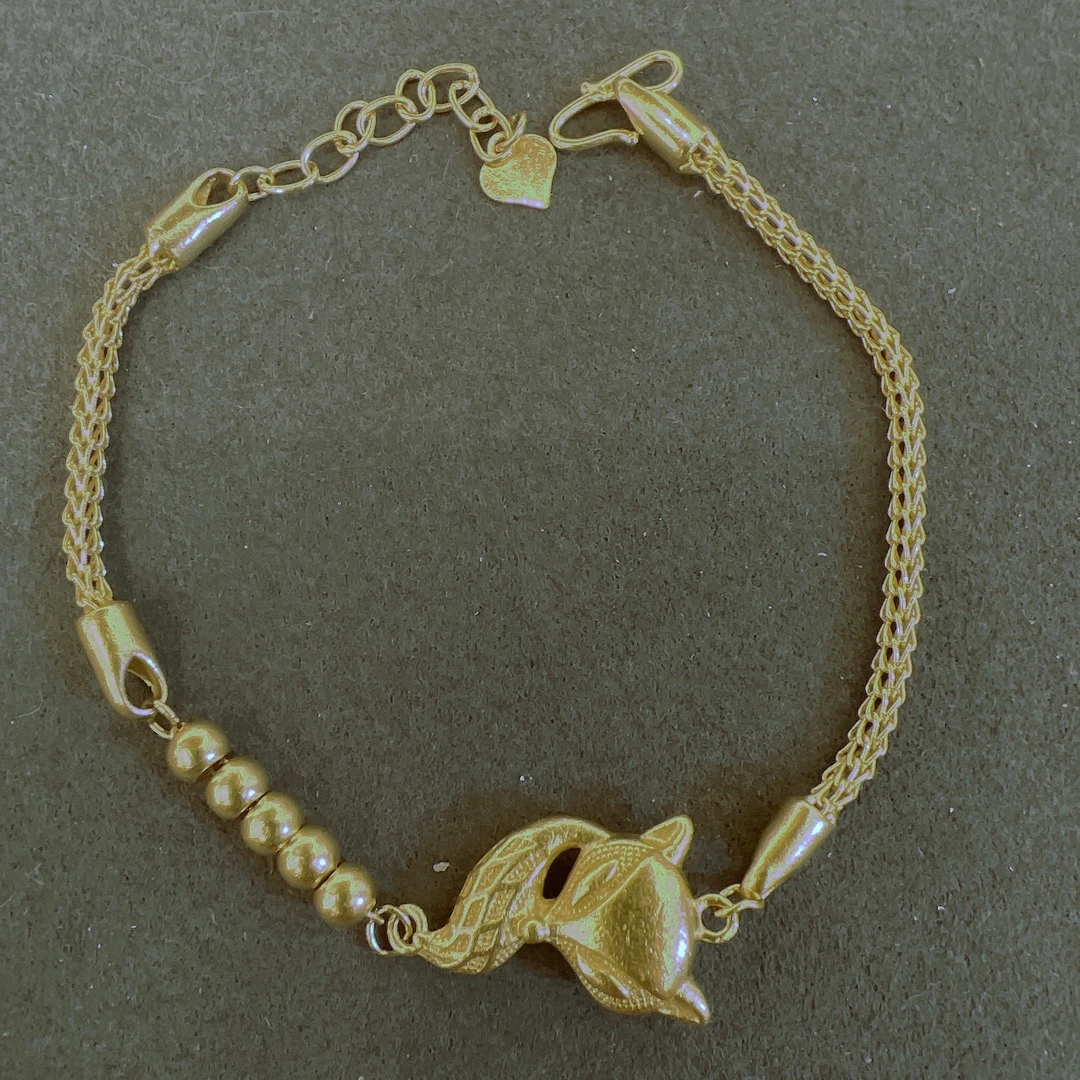 非金属布艺手链 姥姥真身J 重工艺手链