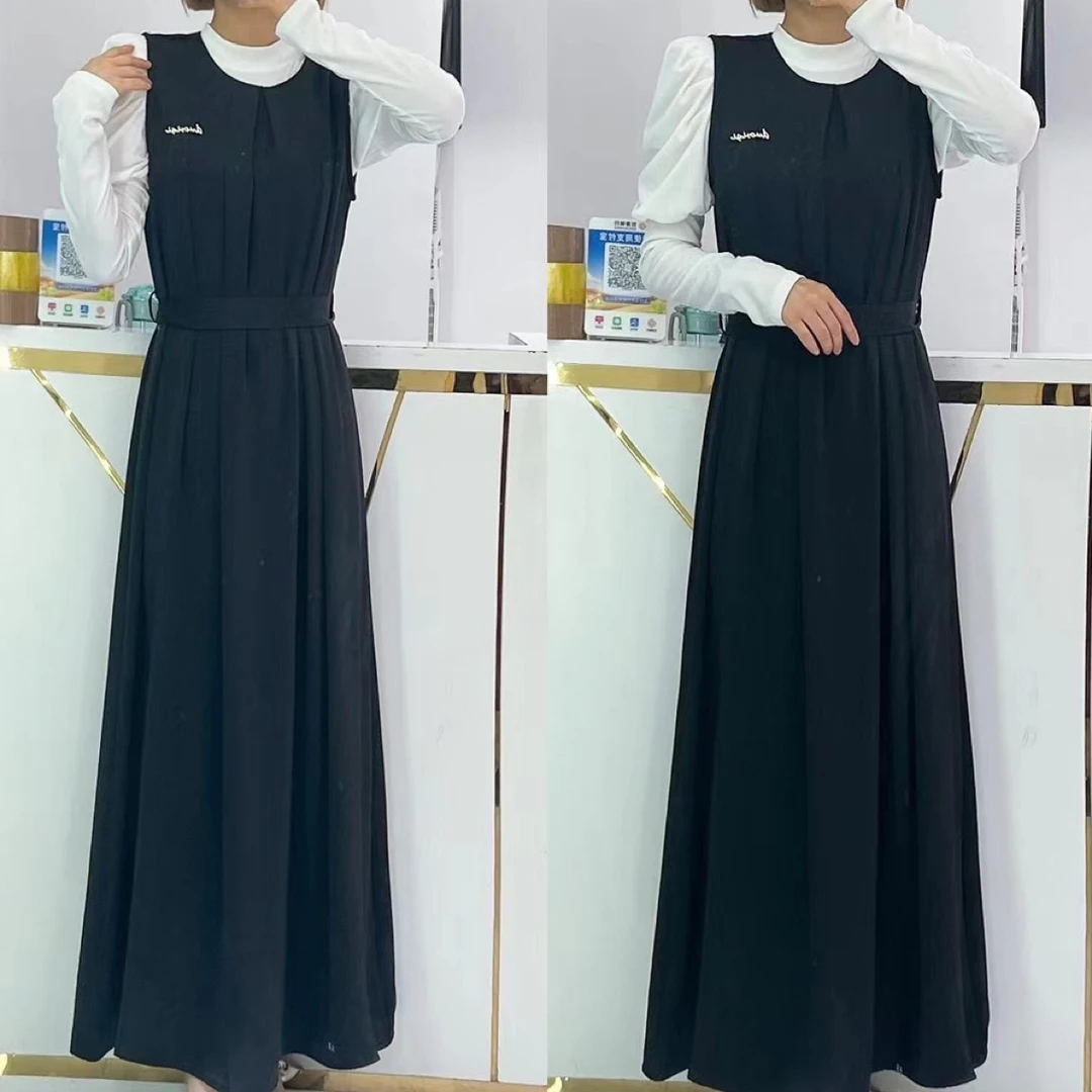 2024时尚潮流马甲连衣裙气质