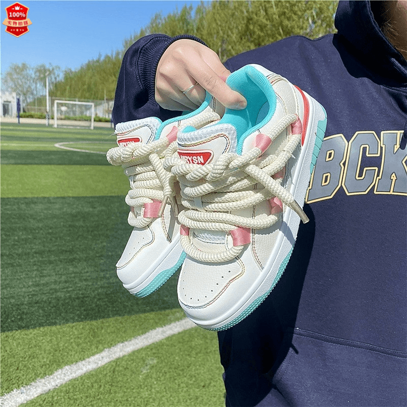 回力瑞秋冬季休闲鞋低帮小众女鞋情侣面包鞋ins超火百搭运动板鞋