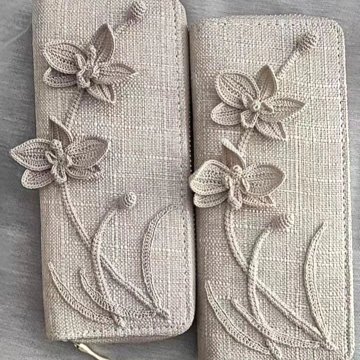 DIY六根装钩针包/针包DIY装饰教程-不含钩针