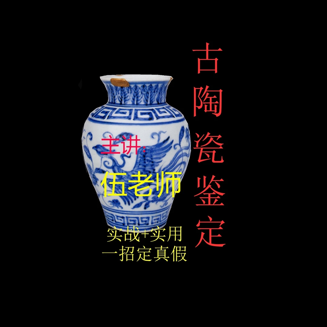 古陶瓷鉴定高级班（独创方法，一招制敌，三月大成）