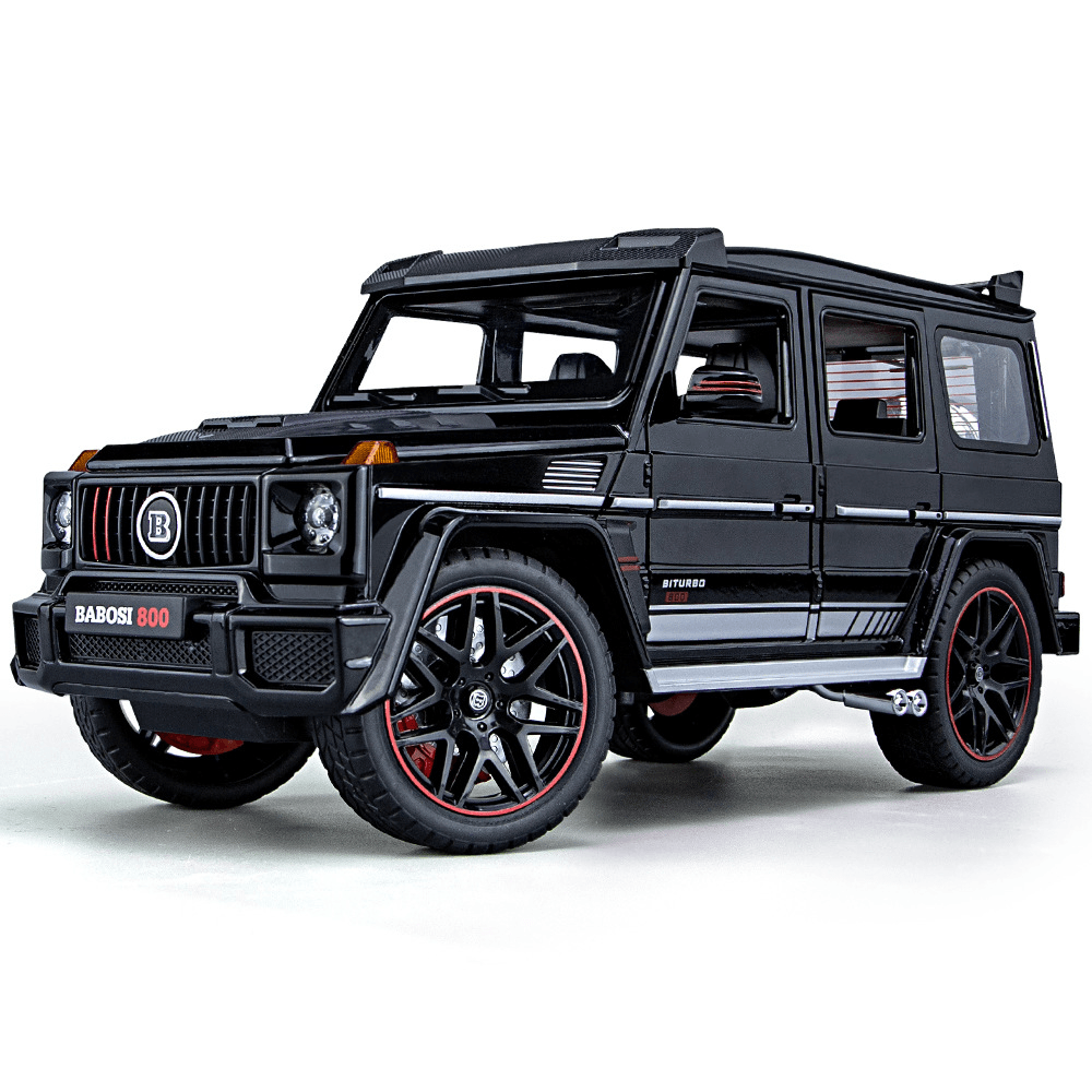 巴博斯G800合金车模型仿真汽车模型玩具车1:18精致收藏摆件礼品
