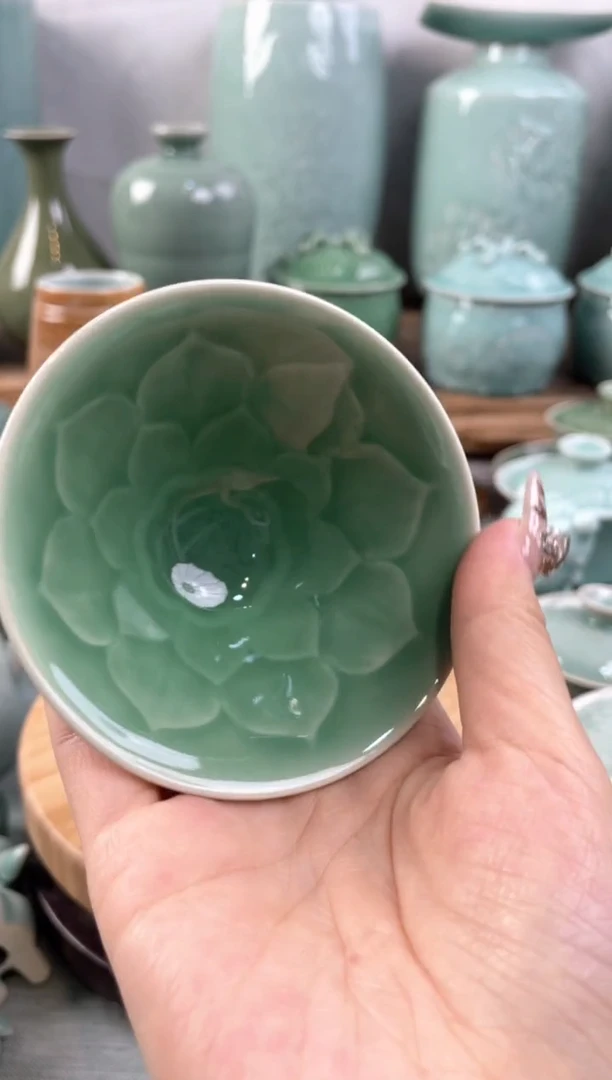 【闪购商品】特价 微瑕 慧仙青瓷