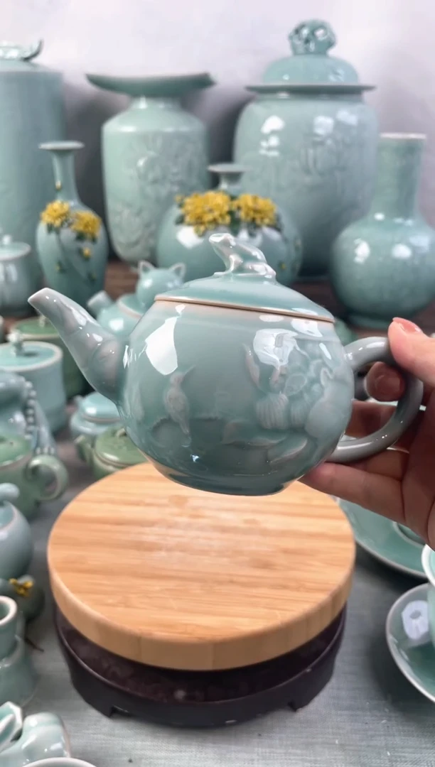 【闪购商品】微瑕福利款 慧仙青瓷