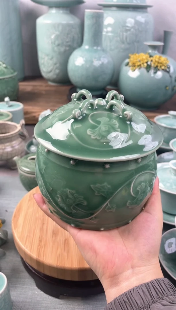 【闪购商品】微瑕福利款 慧仙青瓷